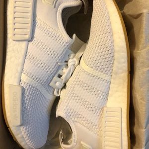BRAND NEW WHITE NMDS